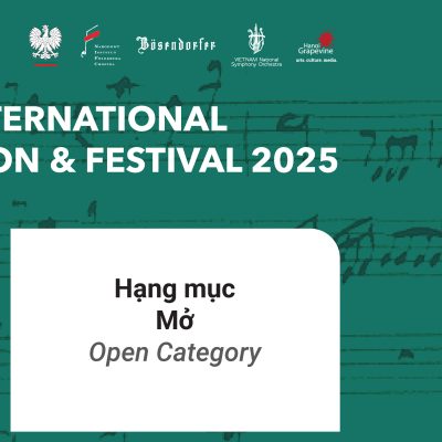 VIPCF 2025: Giới thiệu “Hạng mục Mở” (Open Category)