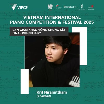 GIỚI THIỆU BAN GIÁM KHẢO VIPCF 2025 – Krit Niramittham