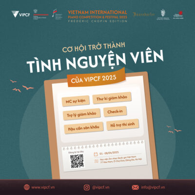 CƠ HỘI TRỞ THÀNH TÌNH NGUYỆN VIÊN CỦA VIPCF 2025