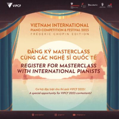 ĐĂNG KÝ MASTERCLASS CÙNG CÁC NGHỆ SĨ QUỐC TẾ